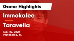 Immokalee  vs Taravella Game Highlights - Feb. 22, 2020