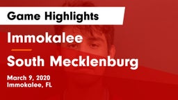 Immokalee  vs South Mecklenburg  Game Highlights - March 9, 2020