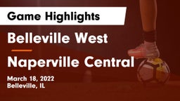 Belleville West  vs Naperville Central  Game Highlights - March 18, 2022