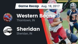 Recap: Western Boone  vs. Sheridan  2017