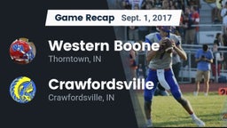 Recap: Western Boone  vs. Crawfordsville  2017