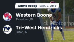 Recap: Western Boone  vs. Tri-West Hendricks  2018