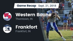 Recap: Western Boone  vs. Frankfort  2018