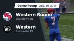 Recap: Western Boone  vs. Western  2019