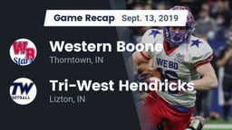Recap: Western Boone  vs. Tri-West Hendricks  2019