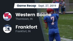 Recap: Western Boone  vs. Frankfort  2019