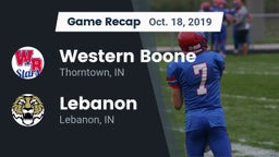 Recap: Western Boone  vs. Lebanon  2019