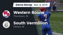 Recap: Western Boone  vs. South Vermillion  2019