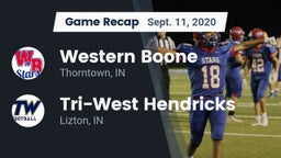 Recap: Western Boone  vs. Tri-West Hendricks  2020