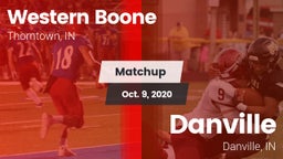 Matchup: Western Boone High vs. Danville  2020