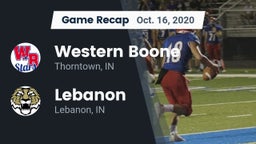 Recap: Western Boone  vs. Lebanon  2020
