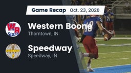 Recap: Western Boone  vs. Speedway  2020