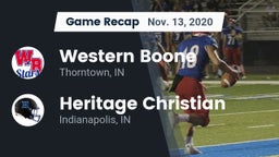 Recap: Western Boone  vs. Heritage Christian  2020