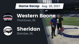 Recap: Western Boone  vs. Sheridan  2021