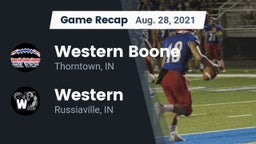 Recap: Western Boone  vs. Western  2021