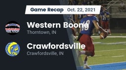 Recap: Western Boone  vs. Crawfordsville  2021