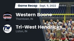 Recap: Western Boone  vs. Tri-West Hendricks  2022