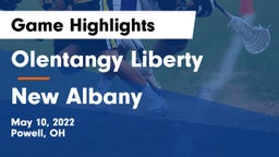 Olentangy Liberty  vs New Albany  Game Highlights - May 10, 2022