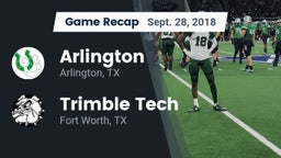 Recap: Arlington  vs. Trimble Tech  2018