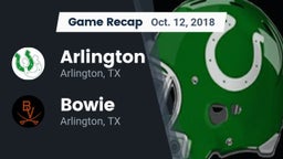 Recap: Arlington  vs. Bowie  2018
