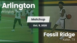 Matchup: Arlington High vs. Fossil Ridge  2020