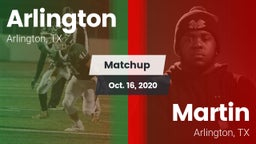 Matchup: Arlington High vs. Martin  2020