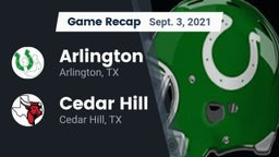 Recap: Arlington  vs. Cedar Hill  2021