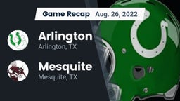 Recap: Arlington  vs. Mesquite  2022