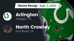 Recap: Arlington  vs. North Crowley  2022