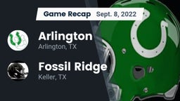 Recap: Arlington  vs. Fossil Ridge  2022