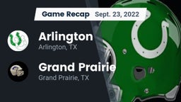 Recap: Arlington  vs. Grand Prairie  2022