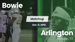 Matchup: Bowie  vs. Arlington  2019
