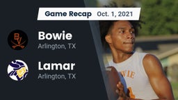 Recap: Bowie  vs. Lamar  2021