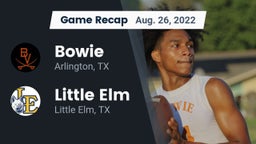 Recap: Bowie  vs. Little Elm  2022