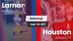 Matchup: Lamar  vs. Houston  2017
