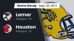 Recap: Lamar  vs. Houston  2017