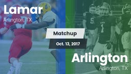 Matchup: Lamar  vs. Arlington  2017