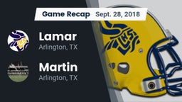 Recap: Lamar  vs. Martin  2018