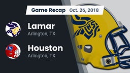 Recap: Lamar  vs. Houston  2018