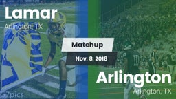 Matchup: Lamar  vs. Arlington  2018