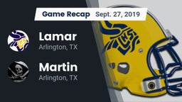 Recap: Lamar  vs. Martin  2019