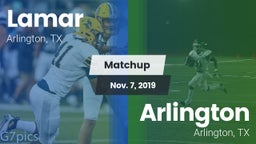 Matchup: Lamar  vs. Arlington  2019