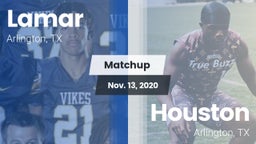 Matchup: Lamar  vs. Houston  2020