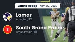 Recap: Lamar  vs. South Grand Prairie  2020