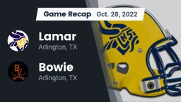 Recap: Lamar  vs. Bowie  2022