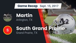 Recap: Martin  vs. South Grand Prairie  2017