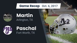 Recap: Martin  vs. Paschal  2017