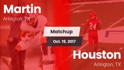 Matchup: Martin  vs. Houston  2017