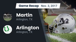 Recap: Martin  vs. Arlington  2017