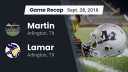 Recap: Martin  vs. Lamar  2018